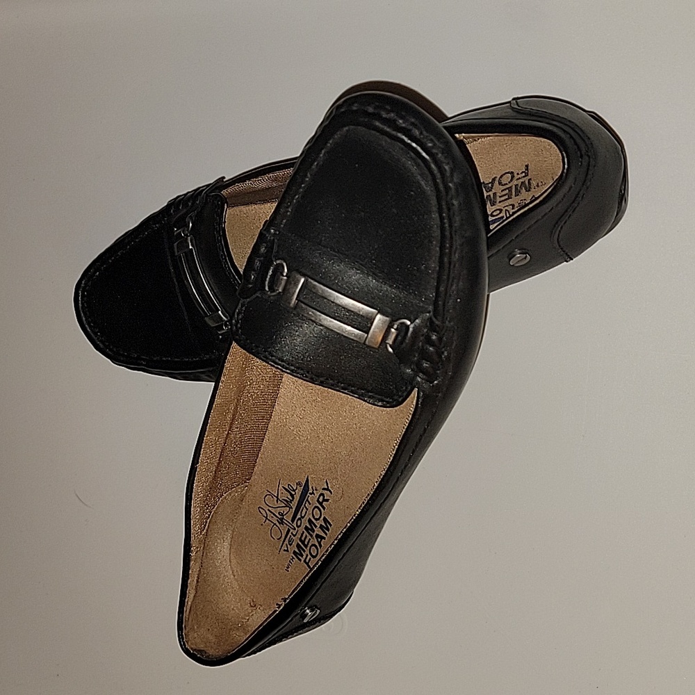 Life Stride Black Loafers